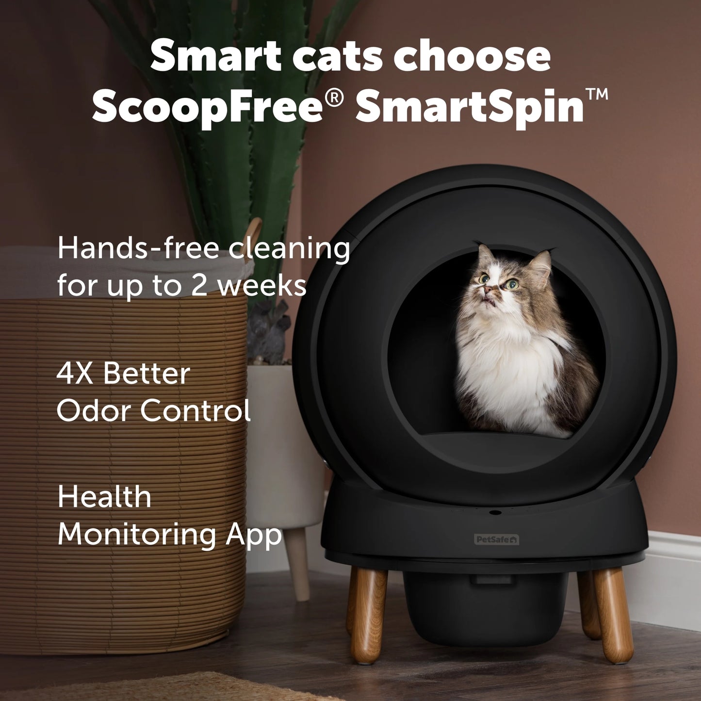 PetSafe – ScoopFree SmartSpin Self-Cleaning Litter Box