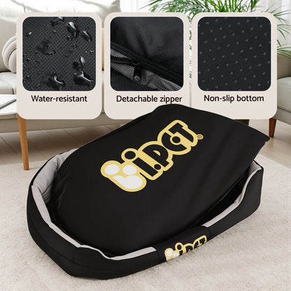 i.Pet Dog Bed XXL Large Jumbo Pet Calming Soft Sofa Cushion Mat Washable 130x90x26cm