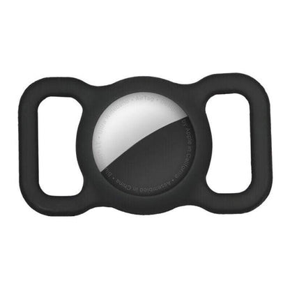 Silicone Collar Attachment Case Compatible with Tracking Device for Pets - Yellow
