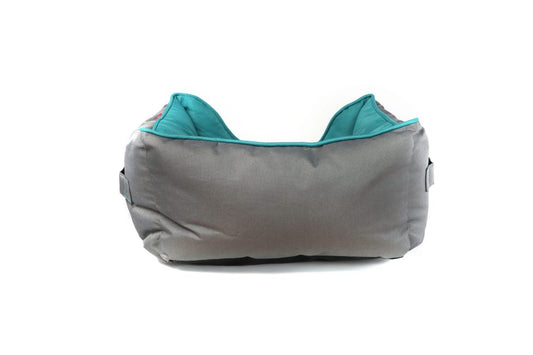 GiGwi Premium Dog Bolster Bed Green/Grey